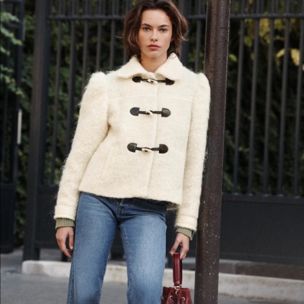 Rouje Ivory Virginia Wool Jacket